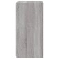 vidaXL TV-Wandschränke mit LED-Leuchten 2Stk. Grau Sonoma 30,5x35x70cm vidaXL TV-Wandschränke mit LED-Leuchten 2Stk. Grau Sonoma 30,5x35x70cm