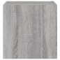 vidaXL TV-Wandschränke mit LED-Leuchten 2Stk. Grau Sonoma 30,5x35x30cm vidaXL TV-Wandschränke mit LED-Leuchten 2Stk. Grau Sonoma 30,5x35x30cm