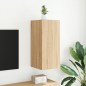 vidaXL TV-Wandschrank mit LED-Leuchten Sonoma-Eiche 30,5x35x70 cm vidaXL TV-Wandschrank mit LED-Leuchten Sonoma-Eiche 30,5x35x70 cm