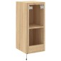 vidaXL TV-Wandschrank mit LED-Leuchten Sonoma-Eiche 30,5x35x70 cm vidaXL TV-Wandschrank mit LED-Leuchten Sonoma-Eiche 30,5x35x70 cm