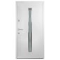 Haustür Aluminium Weiß 90x200 cm Haustür Aluminium Weiß 90x200 cm