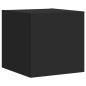 vidaXL TV-Wandschrank mit LED-Leuchten Schwarz 30,5x35x30 cm vidaXL TV-Wandschrank mit LED-Leuchten Schwarz 30,5x35x30 cm
