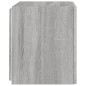 vidaXL TV-Wandschränke mit LED-Leuchten 2Stk. Grau Sonoma 40,5x35x40cm vidaXL TV-Wandschränke mit LED-Leuchten 2Stk. Grau Sonoma 40,5x35x40cm