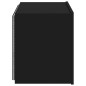 vidaXL TV-Wandschrank mit LED-Leuchten Schwarz 60x35x41 cm vidaXL TV-Wandschrank mit LED-Leuchten Schwarz 60x35x41 cm