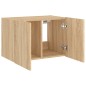vidaXL TV-Wandschrank mit LED-Leuchten Sonoma-Eiche 60x35x41 cm vidaXL TV-Wandschrank mit LED-Leuchten Sonoma-Eiche 60x35x41 cm