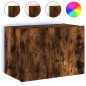 vidaXL TV-Wandschrank mit LED-Leuchten Räuchereiche 60x35x41 cm vidaXL TV-Wandschrank mit LED-Leuchten Räuchereiche 60x35x41 cm