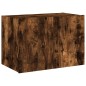 vidaXL TV-Wandschrank mit LED-Leuchten Räuchereiche 60x35x41 cm vidaXL TV-Wandschrank mit LED-Leuchten Räuchereiche 60x35x41 cm