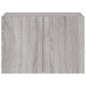 vidaXL TV-Wandschrank mit LED-Leuchten Grau Sonoma 60x35x41 cm vidaXL TV-Wandschrank mit LED-Leuchten Grau Sonoma 60x35x41 cm