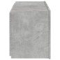 vidaXL TV-Wandschrank mit LED-Leuchten Betongrau 80x35x41 cm vidaXL TV-Wandschrank mit LED-Leuchten Betongrau 80x35x41 cm