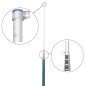 vidaXL Flagge der Türkei mit Mast 5,55 m Aluminium vidaXL Flagge der Türkei mit Mast 5,55 m Aluminium