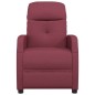 vidaXL Relaxsessel Elektrisch Weinrot Stoff vidaXL Relaxsessel Elektrisch Weinrot Stoff