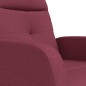 vidaXL Relaxsessel Elektrisch Weinrot Stoff vidaXL Relaxsessel Elektrisch Weinrot Stoff