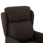 vidaXL Relaxsessel Elektrisch Dunkelbraun Stoff vidaXL Relaxsessel Elektrisch Dunkelbraun Stoff