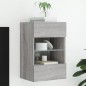 vidaXL TV-Wandschrank mit LED-Leuchten Grau Sonoma 40x30x60,5 cm vidaXL TV-Wandschrank mit LED-Leuchten Grau Sonoma 40x30x60,5 cm