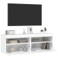 vidaXL TV-Wandschränke mit LED-Leuchten 2 Stk. Weiß 60x30x40 cm vidaXL TV-Wandschränke mit LED-Leuchten 2 Stk. Weiß 60x30x40 cm