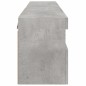 vidaXL TV-Wandschränke mit LED-Leuchten 2 Stk. Betongrau 60x30x40 cm vidaXL TV-Wandschränke mit LED-Leuchten 2 Stk. Betongrau 60x30x40 cm