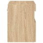 vidaXL TV-Wandschrank mit LED-Leuchten Sonoma-Eiche 40x30x40 cm vidaXL TV-Wandschrank mit LED-Leuchten Sonoma-Eiche 40x30x40 cm