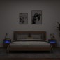 vidaXL TV-Wandschränke mit LED-Leuchten 2 Stk. Räuchereiche 40x30x40cm vidaXL TV-Wandschränke mit LED-Leuchten 2 Stk. Räuchereiche 40x30x40cm