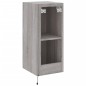 vidaXL TV-Wandschrank mit LED-Leuchten Grau Sonoma 30,5x35x70 cm vidaXL TV-Wandschrank mit LED-Leuchten Grau Sonoma 30,5x35x70 cm