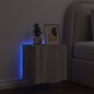 vidaXL TV-Wandschrank mit LED-Leuchten Grau Sonoma 40,5x35x40 cm vidaXL TV-Wandschrank mit LED-Leuchten Grau Sonoma 40,5x35x40 cm