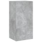 vidaXL TV-Wandschrank mit LED-Leuchten Betongrau 40,5x35x80 cm vidaXL TV-Wandschrank mit LED-Leuchten Betongrau 40,5x35x80 cm
