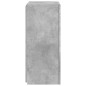 vidaXL TV-Wandschrank mit LED-Leuchten Betongrau 40,5x35x80 cm vidaXL TV-Wandschrank mit LED-Leuchten Betongrau 40,5x35x80 cm
