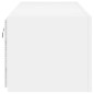 vidaXL TV-Wandschränke mit LED-Leuchten 2 Stk. Weiß 60x35x31 cm vidaXL TV-Wandschränke mit LED-Leuchten 2 Stk. Weiß 60x35x31 cm