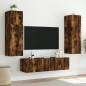 vidaXL TV-Wandschrank mit LED-Leuchten Räuchereiche 60x35x31 cm vidaXL TV-Wandschrank mit LED-Leuchten Räuchereiche 60x35x31 cm