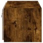 vidaXL TV-Wandschrank mit LED-Leuchten Räuchereiche 60x35x31 cm vidaXL TV-Wandschrank mit LED-Leuchten Räuchereiche 60x35x31 cm
