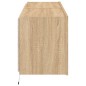 vidaXL TV-Wandschränke mit LED-Leuchten 2 Stk. Sonoma-Eiche 60x35x41cm vidaXL TV-Wandschränke mit LED-Leuchten 2 Stk. Sonoma-Eiche 60x35x41cm