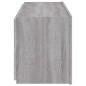vidaXL TV-Wandschränke mit LED-Leuchten 2 Stk. Grau Sonoma 60x35x41 cm vidaXL TV-Wandschränke mit LED-Leuchten 2 Stk. Grau Sonoma 60x35x41 cm
