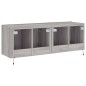 vidaXL TV-Wandschränke mit LED-Leuchten 2 Stk. Grau Sonoma 60x35x41 cm vidaXL TV-Wandschränke mit LED-Leuchten 2 Stk. Grau Sonoma 60x35x41 cm
