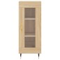 Highboard Sonoma-Eiche 34,5x34x180 cm Holzwerkstoff Highboard Sonoma-Eiche 34,5x34x180 cm Holzwerkstoff