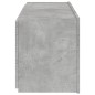 vidaXL TV-Wandschrank mit LED-Leuchten Betongrau 100x35x41 cm vidaXL TV-Wandschrank mit LED-Leuchten Betongrau 100x35x41 cm