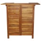 vidaXL Bartisch 110x50x105 cm Massivholz Akazie vidaXL Bartisch 110x50x105 cm Massivholz Akazie