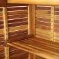 vidaXL Bartisch 110x50x105 cm Massivholz Akazie vidaXL Bartisch 110x50x105 cm Massivholz Akazie