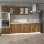 vidaXL Unterschrank mit Schublade Räuchereiche 80x46x81,5 cm vidaXL Unterschrank mit Schublade Räuchereiche 80x46x81,5 cm