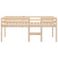 vidaXL Hochbett 75x190 cm Massivholz Kiefer vidaXL Hochbett 75x190 cm Massivholz Kiefer