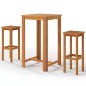 vidaXL 3-tlg. Gartenbar-Set Massivholz Akazie vidaXL 3-tlg. Gartenbar-Set Massivholz Akazie