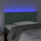 vidaXL LED Kopfteil Dunkelgrün 80x5x78/88 cm Samt
