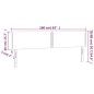 vidaXL Kopfteile 2 Stk. Hellgrau 80x5x78/88 cm Samt vidaXL Kopfteile 2 Stk. Hellgrau 80x5x78/88 cm Samt