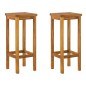 vidaXL 3-tlg. Gartenbar-Set Massivholz Akazie vidaXL 3-tlg. Gartenbar-Set Massivholz Akazie