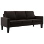 vidaXL 3-Sitzer-Sofa Braun Kunstleder vidaXL 3-Sitzer-Sofa Braun Kunstleder