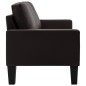 vidaXL 3-Sitzer-Sofa Braun Kunstleder vidaXL 3-Sitzer-Sofa Braun Kunstleder