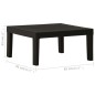 vidaXL 4-tlg. Garten-Lounge-Set mit Auflagen Kunststoff Grau vidaXL 4-tlg. Garten-Lounge-Set mit Auflagen Kunststoff Grau