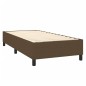 vidaXL Boxspringbett mit Matratze Dunkelbraun 100x200 cm Stoff vidaXL Boxspringbett mit Matratze Dunkelbraun 100x200 cm Stoff