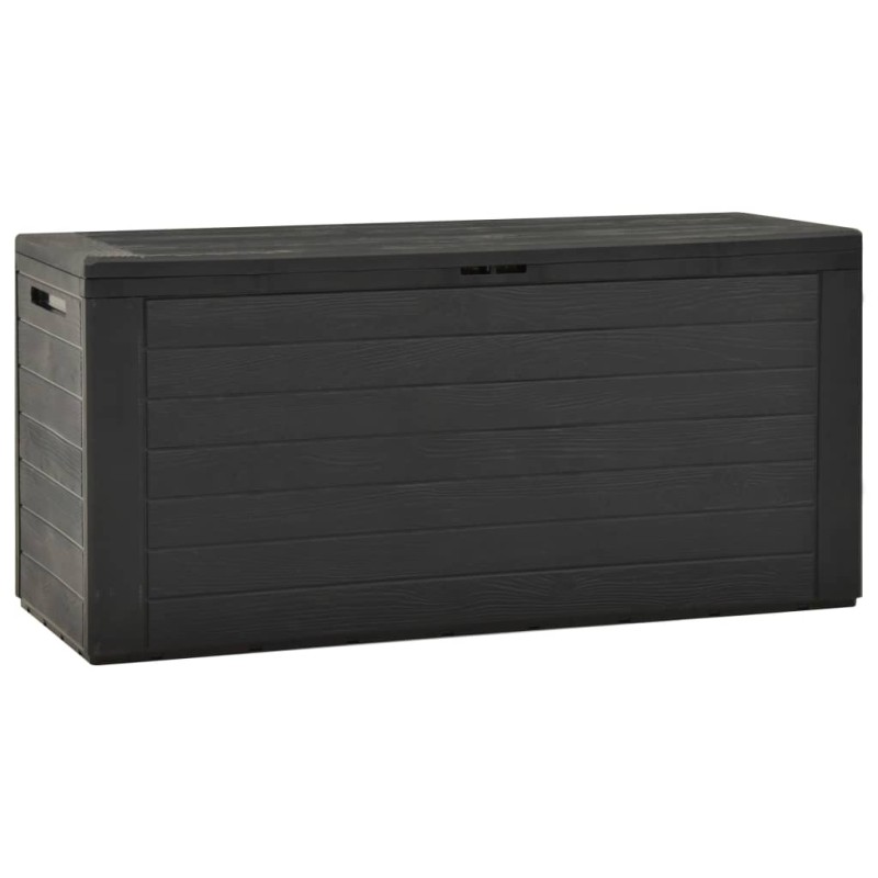 vidaXL Gartenbox Anthrazit 116x44x55 cm vidaXL Gartenbox Anthrazit 116x44x55 cm