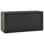 vidaXL Gartenbox Anthrazit 116x44x55 cm vidaXL Gartenbox Anthrazit 116x44x55 cm