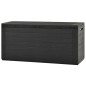 vidaXL Gartenbox Anthrazit 116x44x55 cm vidaXL Gartenbox Anthrazit 116x44x55 cm