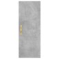 Highboard Betongrau 34,5x34x180 cm Holzwerkstoff Highboard Betongrau 34,5x34x180 cm Holzwerkstoff